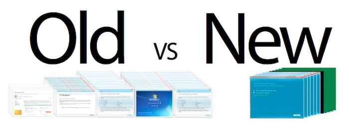 Windows 7 против Windows 8