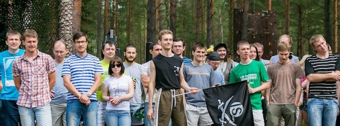 Пираты Сябрыньских озер: летний корпоратив в компании ISsoft