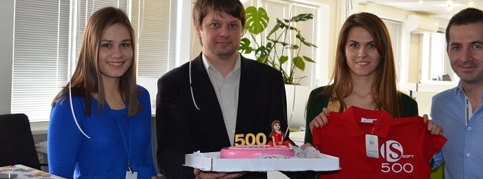 ISsoft отмечает юбилей: 500 сотрудников!
